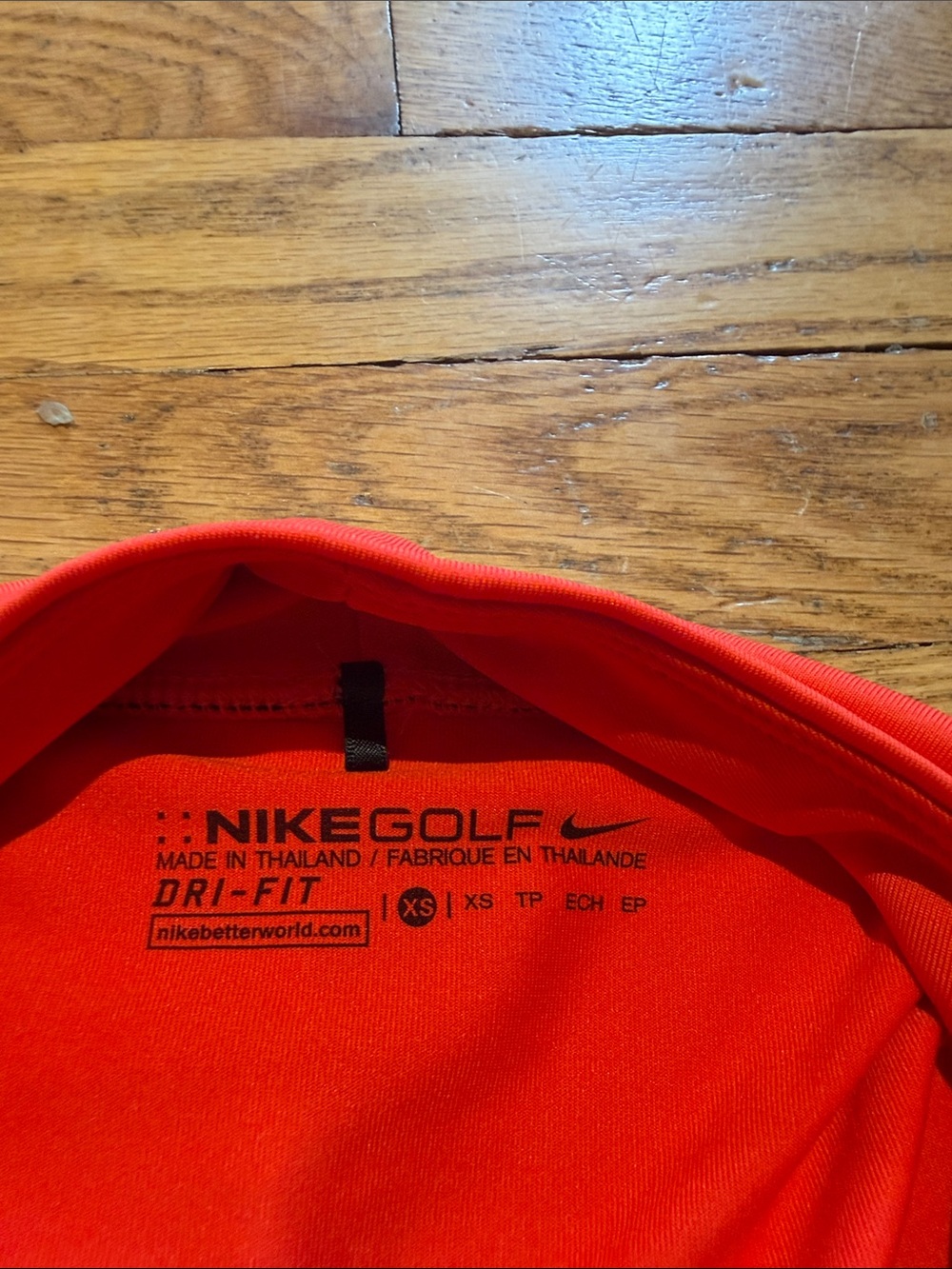 NWOT Nike Golf Women’s Dri-Fit Orange Sport Skort with Swoosh. Size XS - Picture 2 of 4